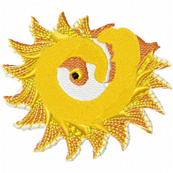 Seashell Embroidery Design 12 Seashell Embroidery Design 12